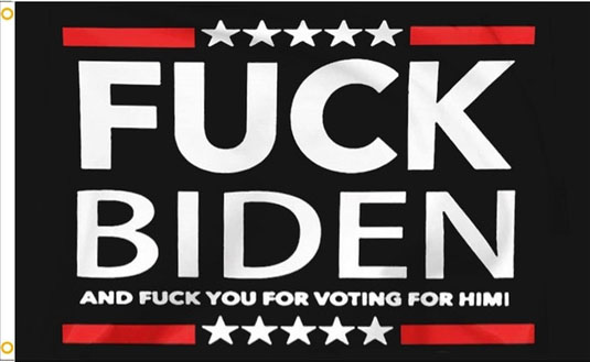 fuck biden flag